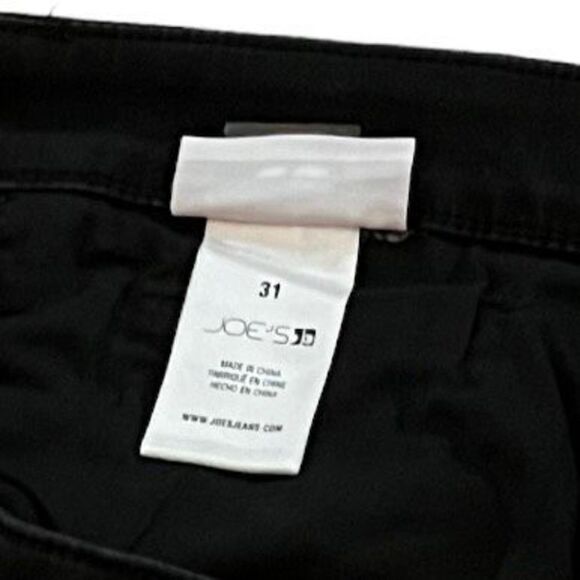 NWT Joe's Jeans‎ The Niki Women's Mid Rise Boyfriend Cuffed Destruct Black SZ 31 - Picture 10 of 12